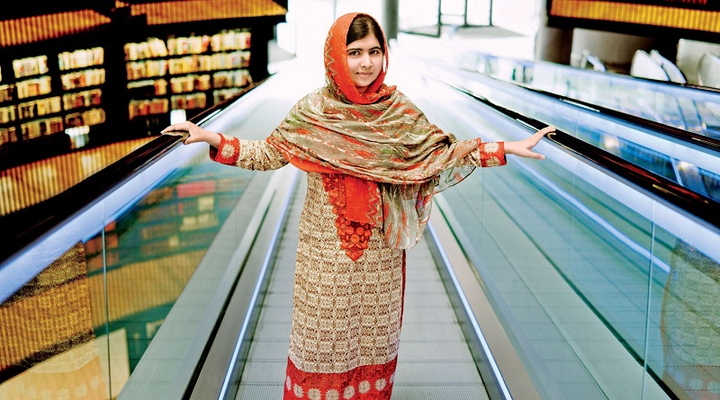 Malala Yousafazi at the Library of Birmingham