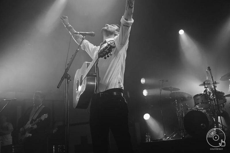 Will Varley supporting Frank Turner at the O2 Academy in Birmingham