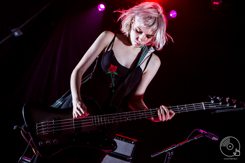 Sunflower Bean supporting The Vaccines at the Civic Hall in Wolverhampton