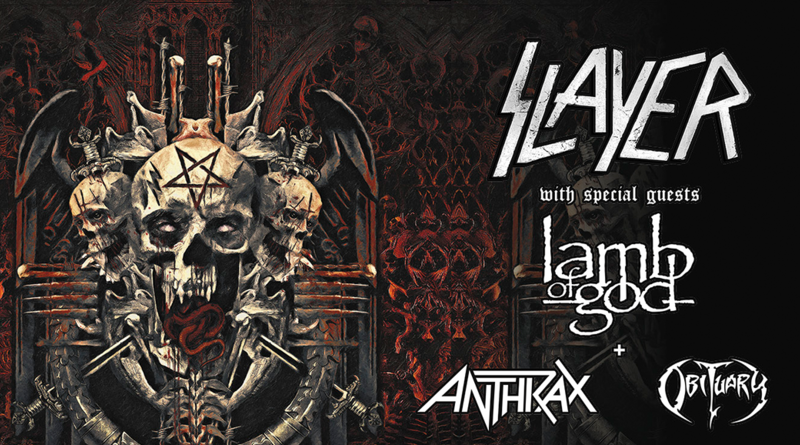 Slayer UK Tour 2018