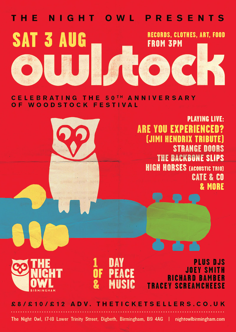 OWLSTOCK The Night Owl Digbeth Birmingham