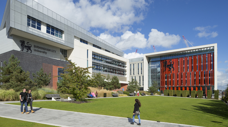 Birmingham City University's Parkside and Curzon buildings