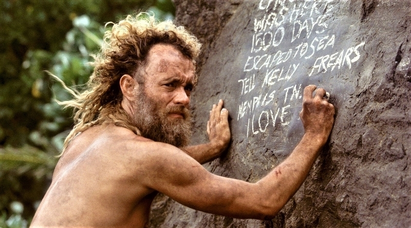 Tom Hanks escapes from a desert island, Cast Away