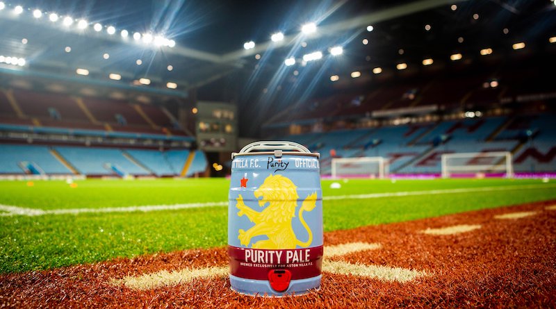 Purity Aston Villa Pale mini keg